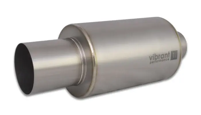 Vibrant Performance 17565 Muffler Strap Clamp With Straight-Cut Natural Finish Tip – 3.5″ Inlet 1