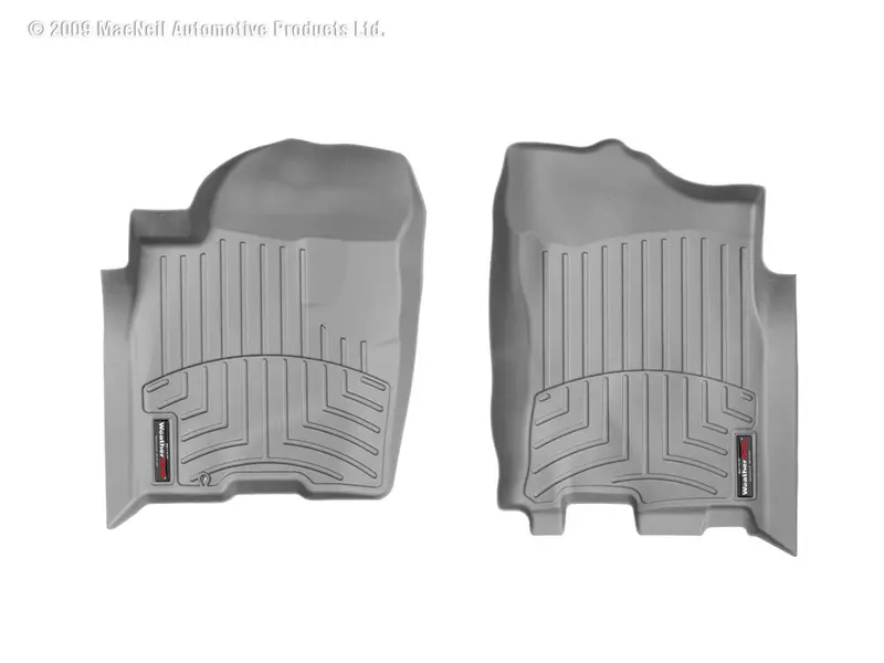 Weathertech 460191 Digitalfit Front Floor Liners – Gray, Laser-Scanned Precision Fit 1