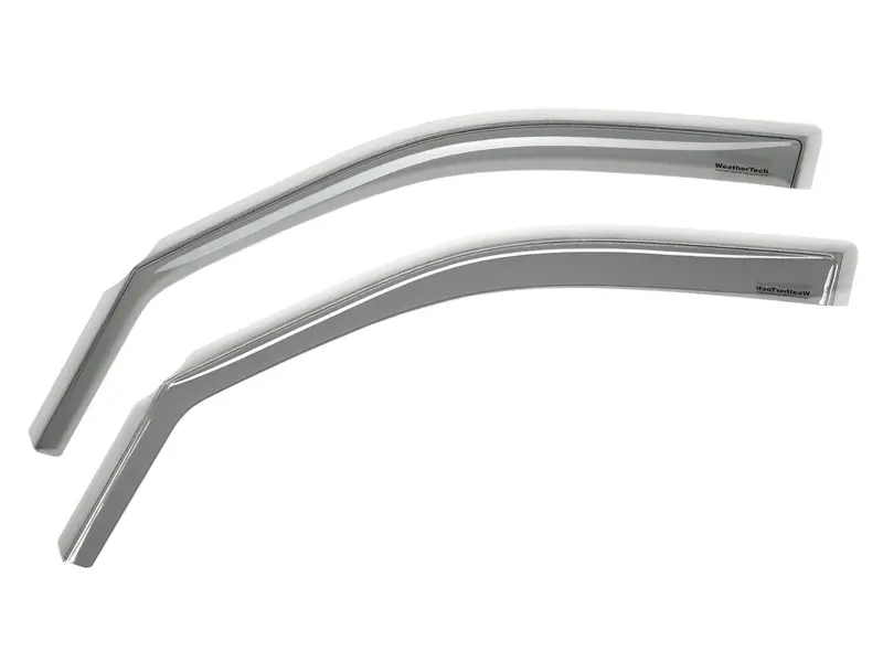 Weathertech 70238 Light Smoke Front Side Window Deflectors – Custom-Fit 1