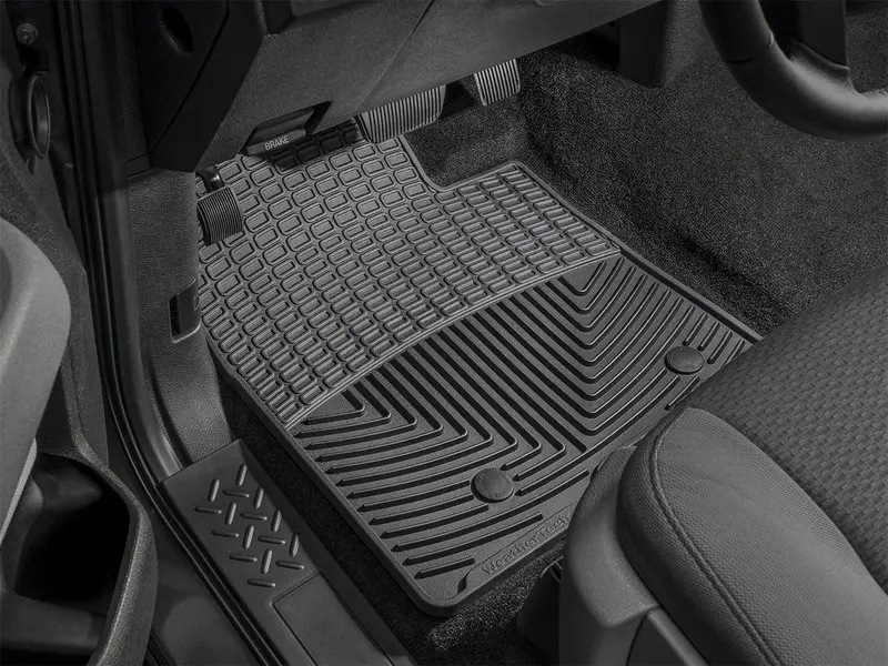 Weathertech All-Weather Floor Mats – Front Row, Custom-Fit, Premium Rubberized Material 1