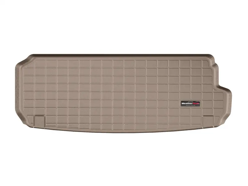 Weathertech Custom Cargo Liner – Tan, Designed For Third-Row-Accessible Trunk Space 1