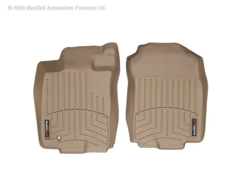 Weathertech Digitalfit Tan Floor Liners – Front Row, Part #451081 1