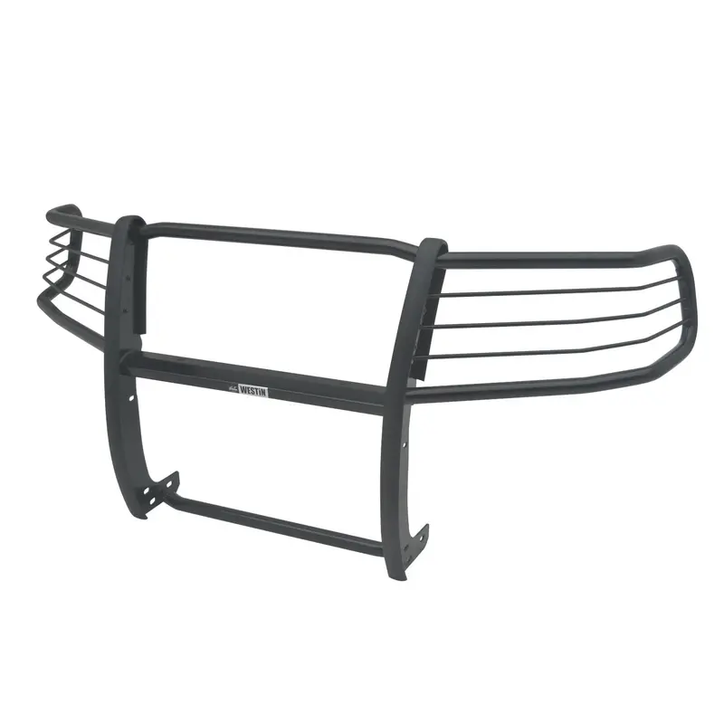 Westin Sportsman Grille Guard – Black Powder-Coated Steel For Enhanced Front Impact Protection 1
