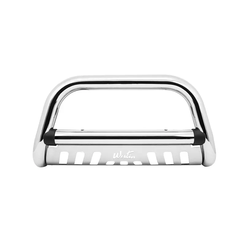Westin Ultimate Bull Bar – 3-Inch Diameter Chrome Stainless Steel Front Protection 1