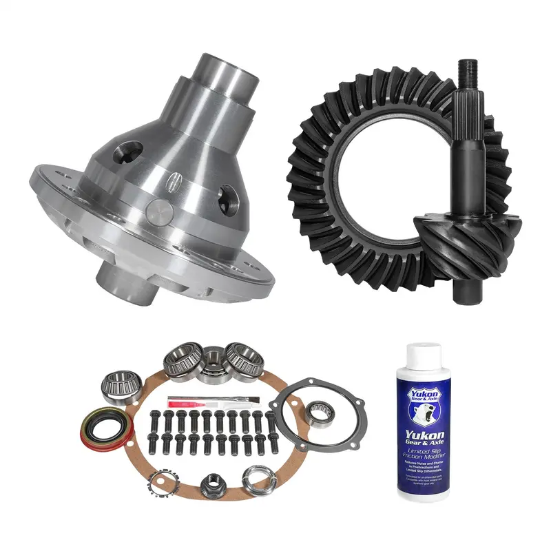Yukon Gear Ring & Pinion Kit With Positraction Differential – Complete Install Package Including Hardware 1