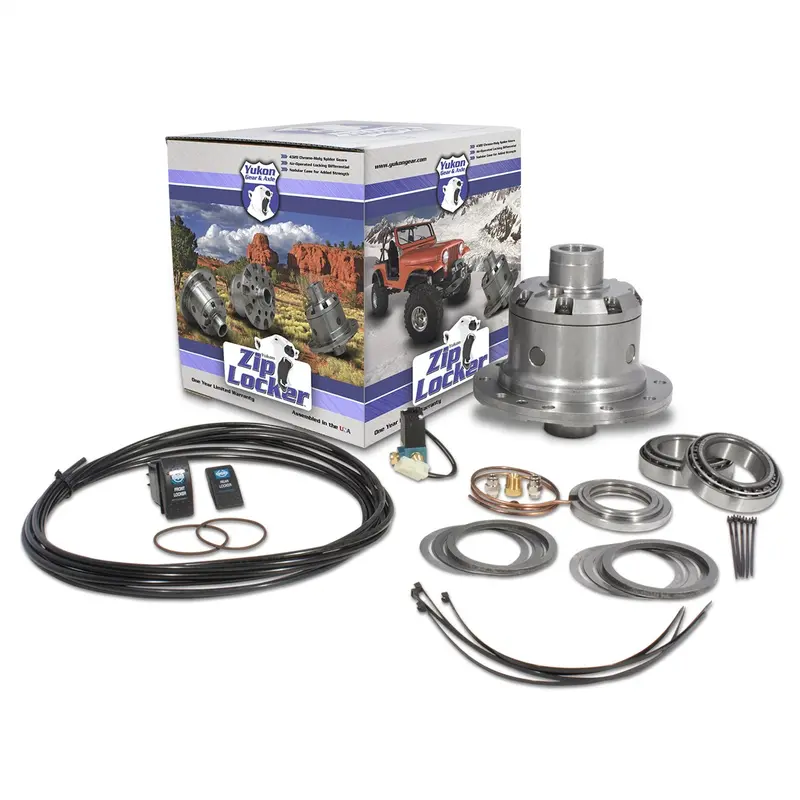 Yukon Gear Yzld44-3-30 Zip Locker Differential – Electronic Locking For Dana 44 With 30-Spline Axles, 3.73+ Ratio 1