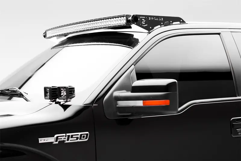 Zroadz Z365601-Kit4 Hood-Mount Led Lighting Kit – Includes Four 3" Pods & Universal Wiring Harness 1